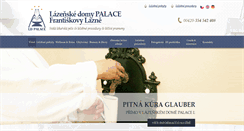 Desktop Screenshot of kurhauspalace.cz